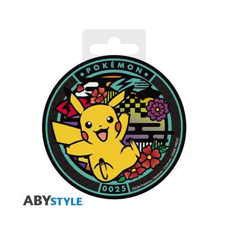 POKEMON - Ceramic Coasters "Pikachu"-ABYCOS021
