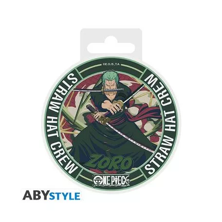 ONE PIECE - Ceramic Coasters "Zoro"-ABYCOS031