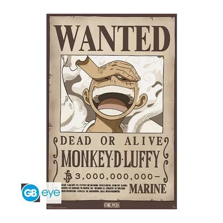 ONE PIECE - Poster Maxi 91.5x61 - Wanted Luffy Wano-GBYDCO617