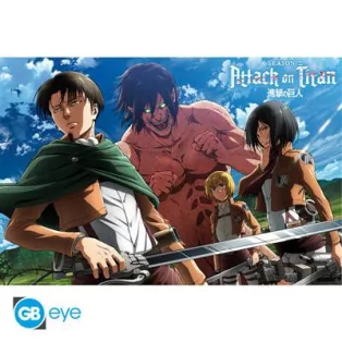 ATTACK ON TITAN - Poster Maxi 91.5x61 - Ready to fight!-GBYDCO979