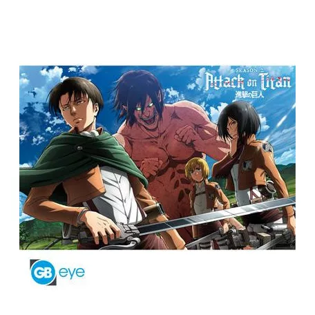 ATTACK ON TITAN - Poster Maxi 91.5x61 - Ready to fight!-GBYDCO979