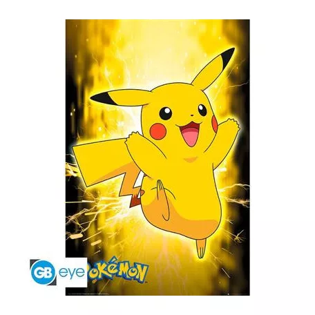 POKEMON - Poster Maxi 91.5x61 - Pikachu Neon-FP4716