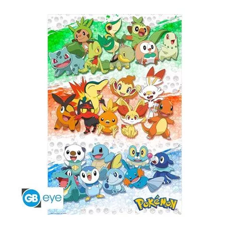 POKEMON - Poster Maxi 91.5x61 - First Partners-FP4971