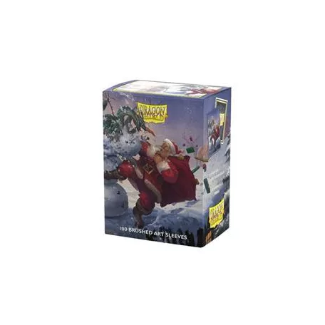Dragon Shield Standard size Brushed Art Sleeves - Christmas 2025 (100 Sleeves)-AT-12128