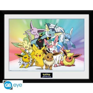 POKEMON - Framed print "Eevee" (30x40)-PFC2084