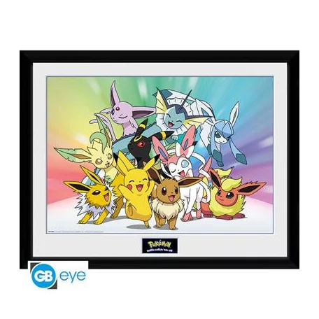 POKEMON - Framed print "Eevee" (30x40)-PFC2084