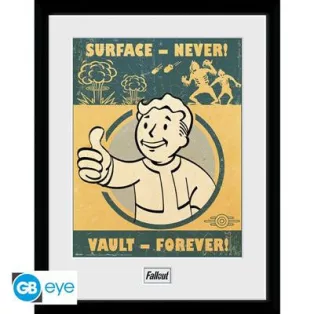 FALLOUT - Framed print "Vault Forever" (30x40)-PFC2037