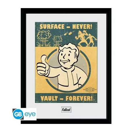 FALLOUT - Framed print "Vault Forever" (30x40)-PFC2037