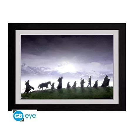 LORD OF THE RINGS - Framed print "Fellowship" (30x40)-PFC972