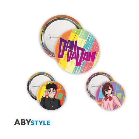 DAN DA DAN - Badge Pack - Momo & Okarun-ABYACC565