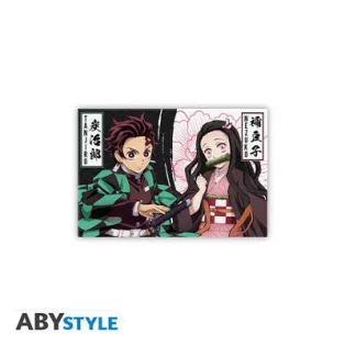 DEMON SLAYER - Standard Magnet - Tanjiro & Nezuko S2-ABYMGN038