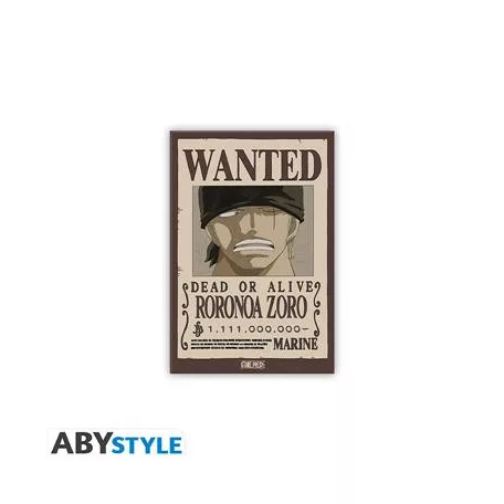 ONE PIECE - Standard Magnet - Wanted Zoro-ABYMGN036