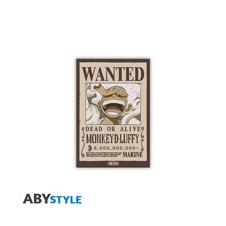 ONE PIECE - Standard Magnet - Wanted Luffy-ABYMGN035