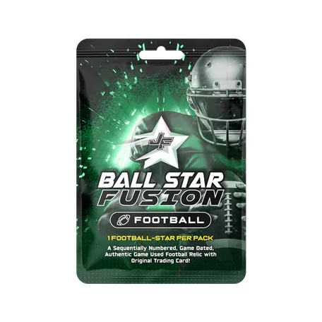 Jersey Fusion Football Ball Stars Case (100 packs) - EN-