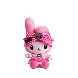 My Melody - Plush - Pink Black Party Anniversary Edition - 17cm-SAK70441