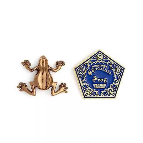 Chocolate Frog Pin Badge - Harry Potter-EHPPB157