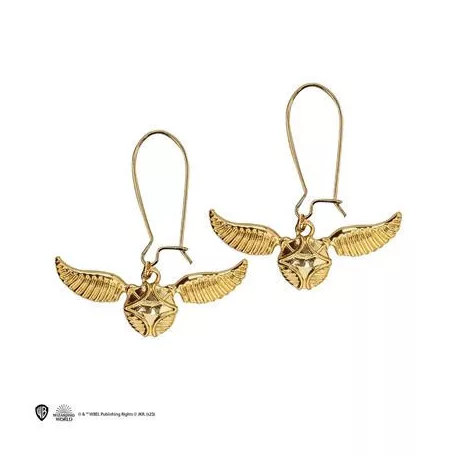 Golden snitch earrings - Harry Potter-MAP3420