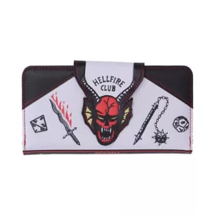 Stranger Things Hellfire Club Embossed Purse 10.5cm-B7248C25