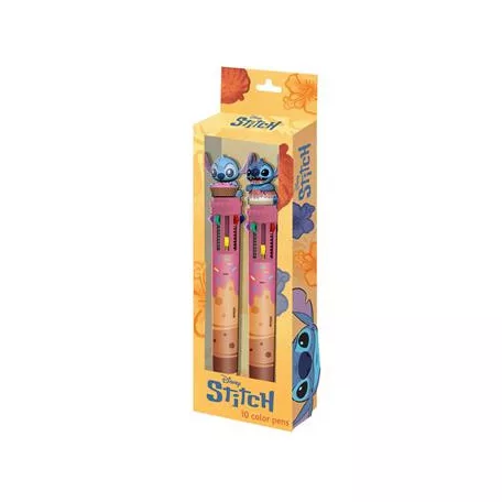 Disney Lilo und Stitch Mix Set mit 2 10-Farben-Stiften-8648