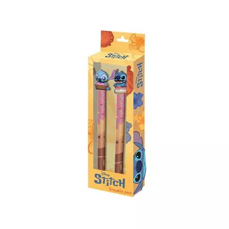 Disney Lilo und Stitch Mix Set mit 2 Radierbaren Gelstiften-8647