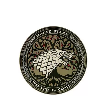 Round aluminium plate Stark - Game Of Thrones-MAP6113
