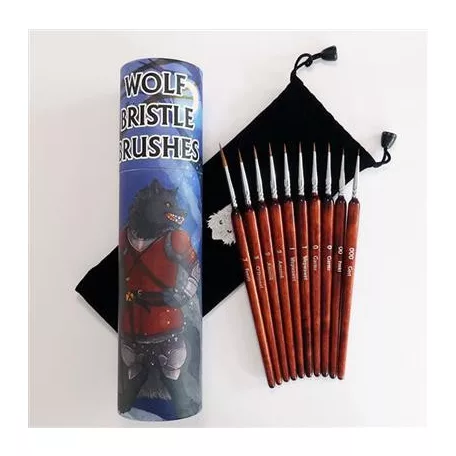 Chronicle RPGs - Wolf Bristle Brush Set-CAU20001