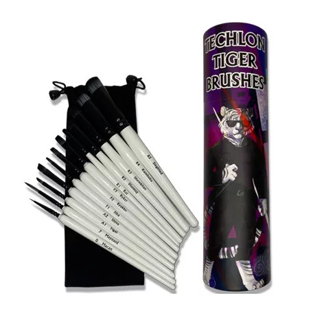 Chronicle RPGs - Techlon Tiger Drybrush Set-CHR12077