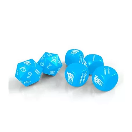 Cohors Cthulhu RPG Atlantean Crystal Dice Pack - EN-MUH0860122