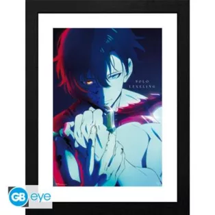 SOLO LEVELING - Framed print "Jinwoo" (30x40)-GBYDCO696