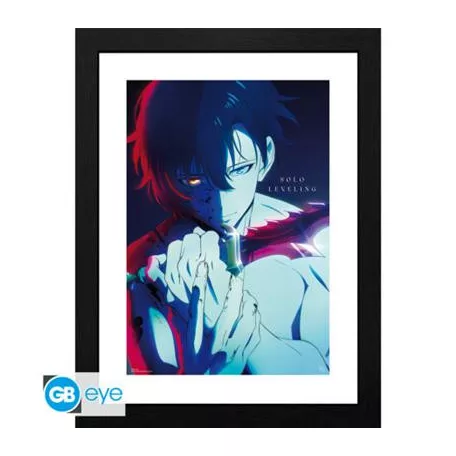 SOLO LEVELING - Framed print "Jinwoo" (30x40)-GBYDCO696