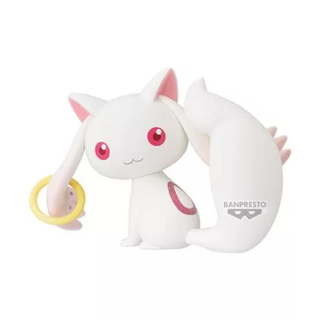 Puella Magi Madoka Magica: The Movie Rebellion - Banpresto Fluffy Puffy Figure - Kyubey-BP88130P