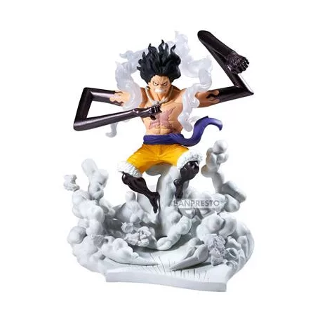 One Piece - Banpresto Senkozekkei Figure - Monkey D. Luffy - Gear 4-PZ71025P