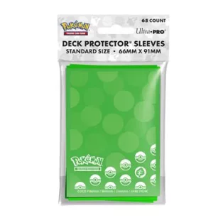 UP - Energy - Grass Type 65ct Deck Protector Sleeves for Pokémon-16742