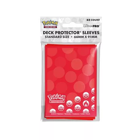 UP - Energy - Fire Type 65ct Deck Protector Sleeves for Pokémon-16743