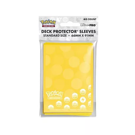 UP - Energy - Lightning Type 65ct Deck Protector Sleeves for Pokémon-16745
