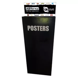Generic Poster Bin Assembled & Empty-PLVABY182