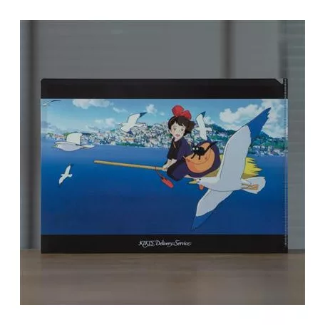 Kiki's Delivery Service - A4 size Clear Folder On the sea-MOVIC-64695