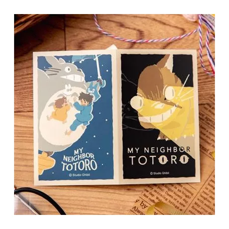 My Neighbor Totoro - Retro Stickers Catbus & Flying Totoro-MOVIC-78461