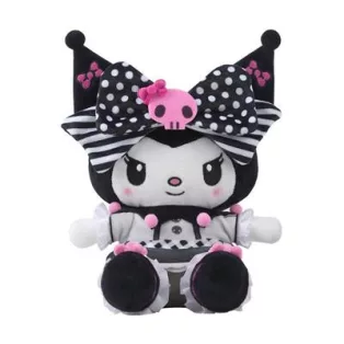 Kuromi - Plush - Pink Black Party Series - 17cm-SAK70436