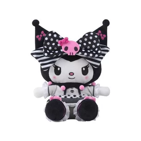 Kuromi - Plush - Pink Black Party Series - 17cm-SAK70436