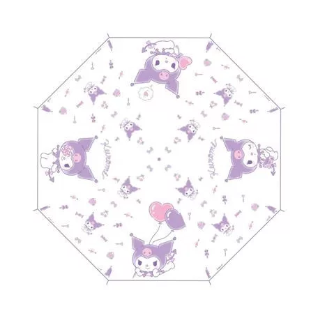 Kuromi - Transparent Cane Umbrella - Kawaii-SAK70435