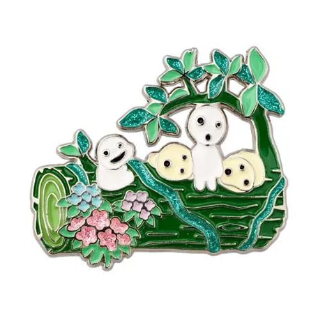 Princess Mononoke - Metal Brooch Kodama-SEISEN-14707