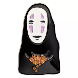 Spirited Away - Metal Brooch No-Face-SEISEN-14704