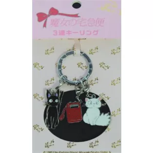 Kiki's Delivery Service - Metal Key Holder Kiki & Lily & Telephone-SEISEN-14648