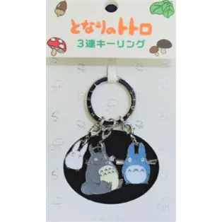 My Neighbor Totoro - Metal Key Holder Big & Middle & Small Totoro-SEISEN-14646