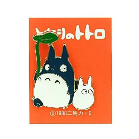 My Neighbor Totoro - Pins Small and Middle Totoro with leaf-SEISEN-14577