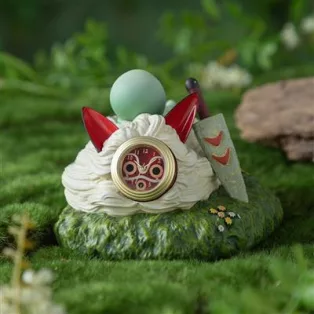 Princess Mononoke - Table Clock San’s Mask & Kodama-BENELIC-50665