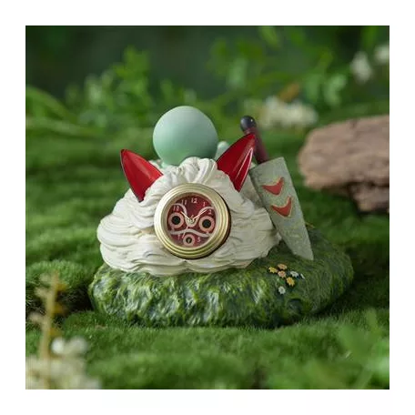 Princess Mononoke - Table Clock San’s Mask & Kodama-BENELIC-50665