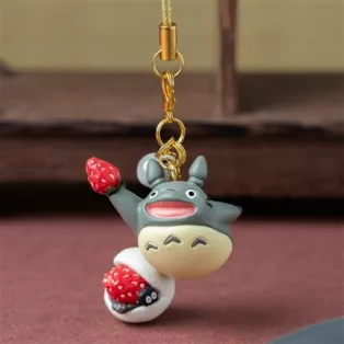 My Neighbor Totoro - Strap Totoro Strawberry Daifuku sweet-BENELIC-49914