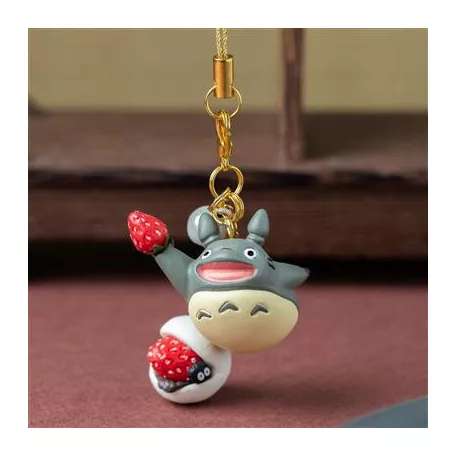My Neighbor Totoro - Strap Totoro Strawberry Daifuku sweet-BENELIC-49914